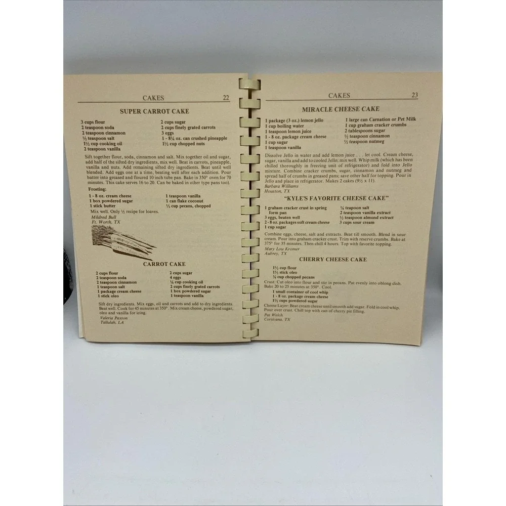 Vintage Let's Eat C.I.A. Cookbook Cutters In Action Recipes Spiral Bound Western